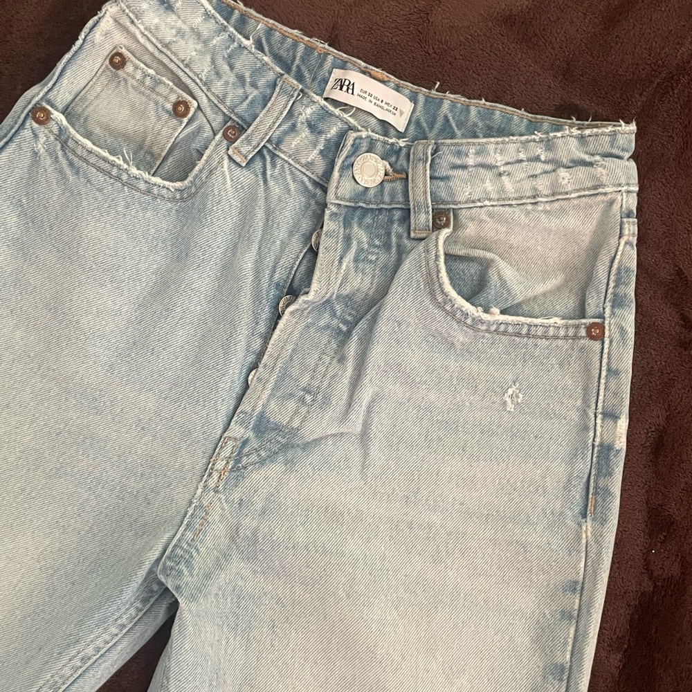 ZARA straight leg jeans